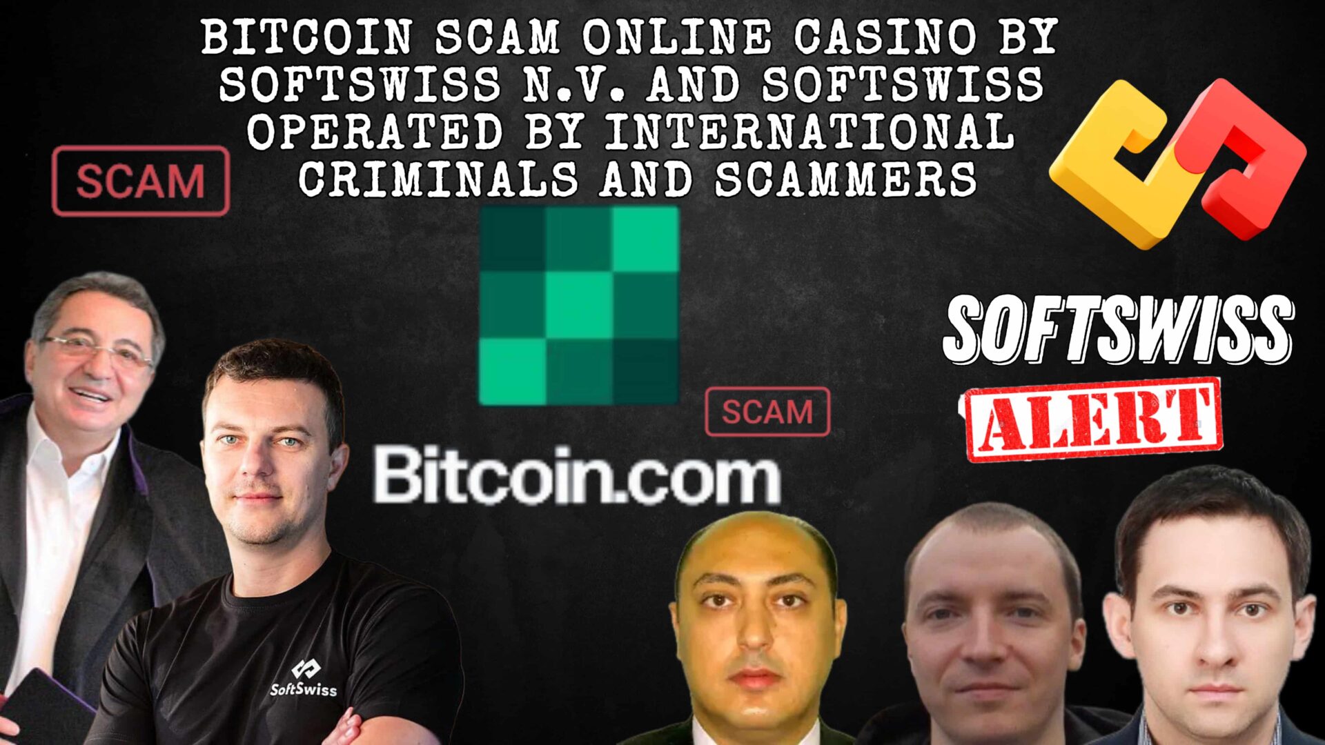 Online scams from Russia and Belarus - BITCOIN casino scam, Softswiss N.V. and Softswiss frauds