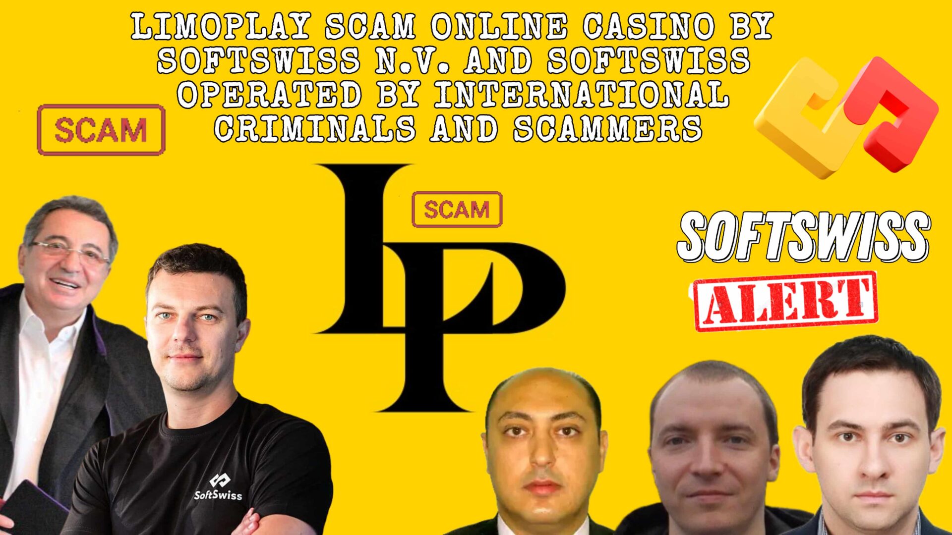 Online scams from Russia and Belarus - LIMOPLAY casino scam, Softswiss N.V. and Softswiss frauds