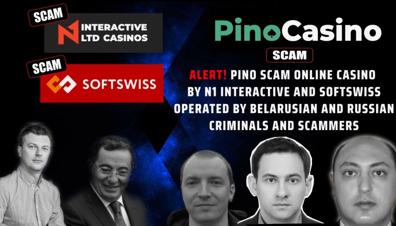 Pino casino scam - online casino - softswiss - softswiss scam