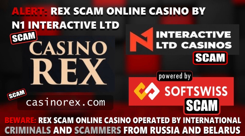 Rex casino scam - online casino - softswiss - softswiss scam