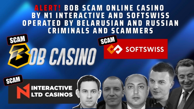 bob casino scam - online casino - softswiss - softswiss scam