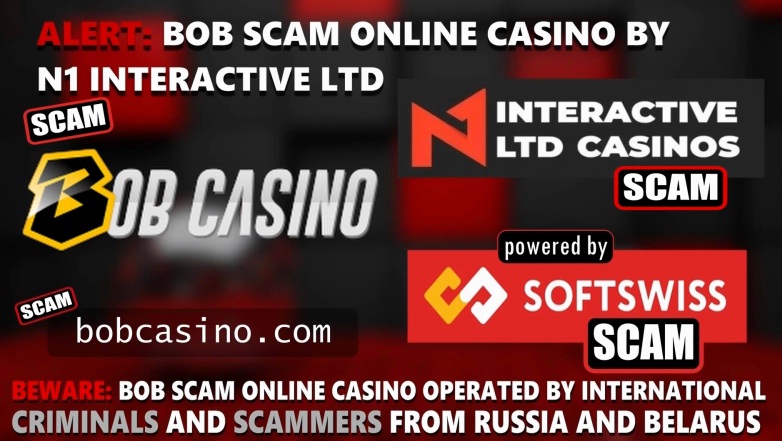 bob casino scam - online casino - softswiss - softswiss scam