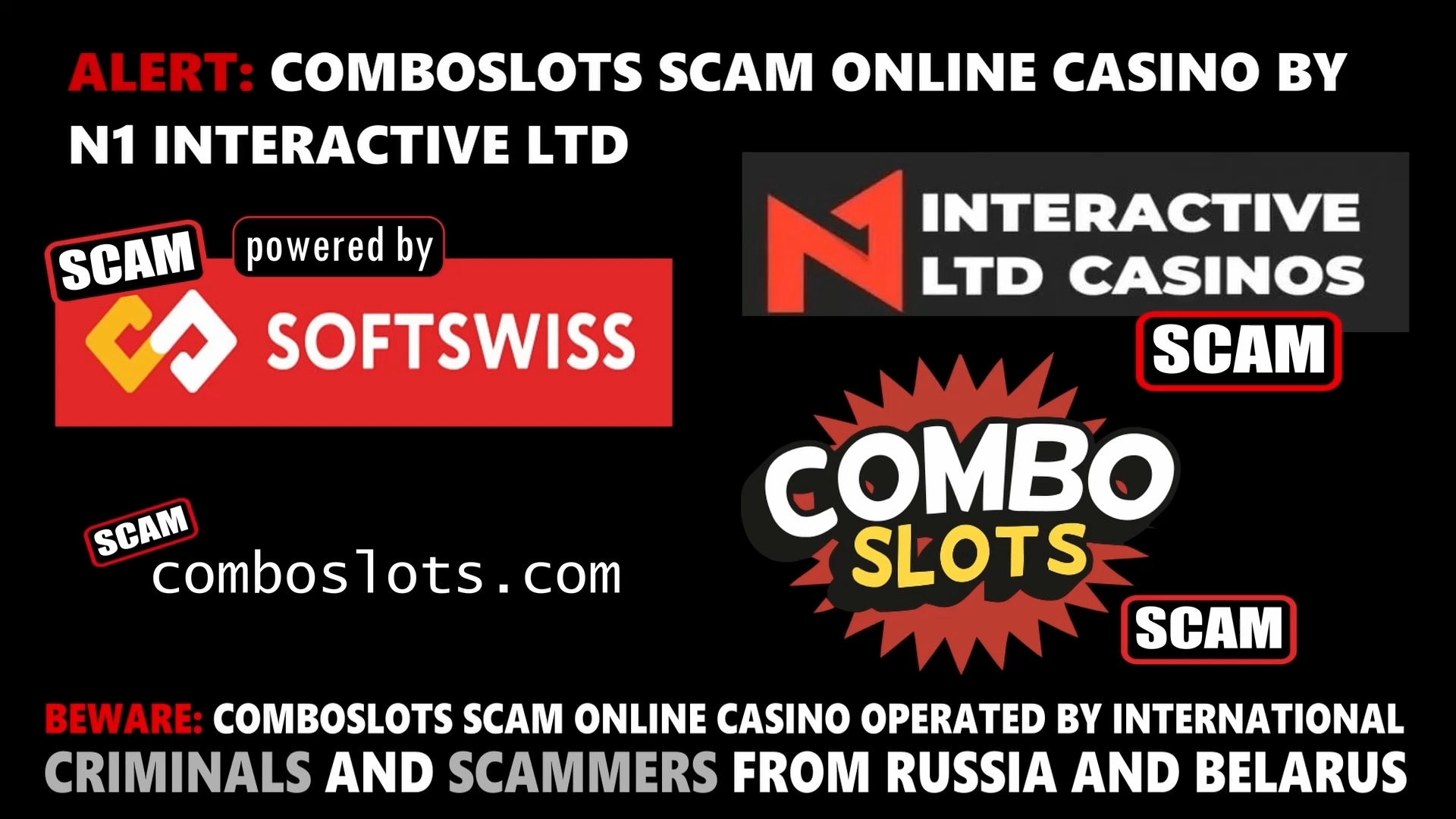 comboslots Casino scam - online casino - softswiss - softswiss scam