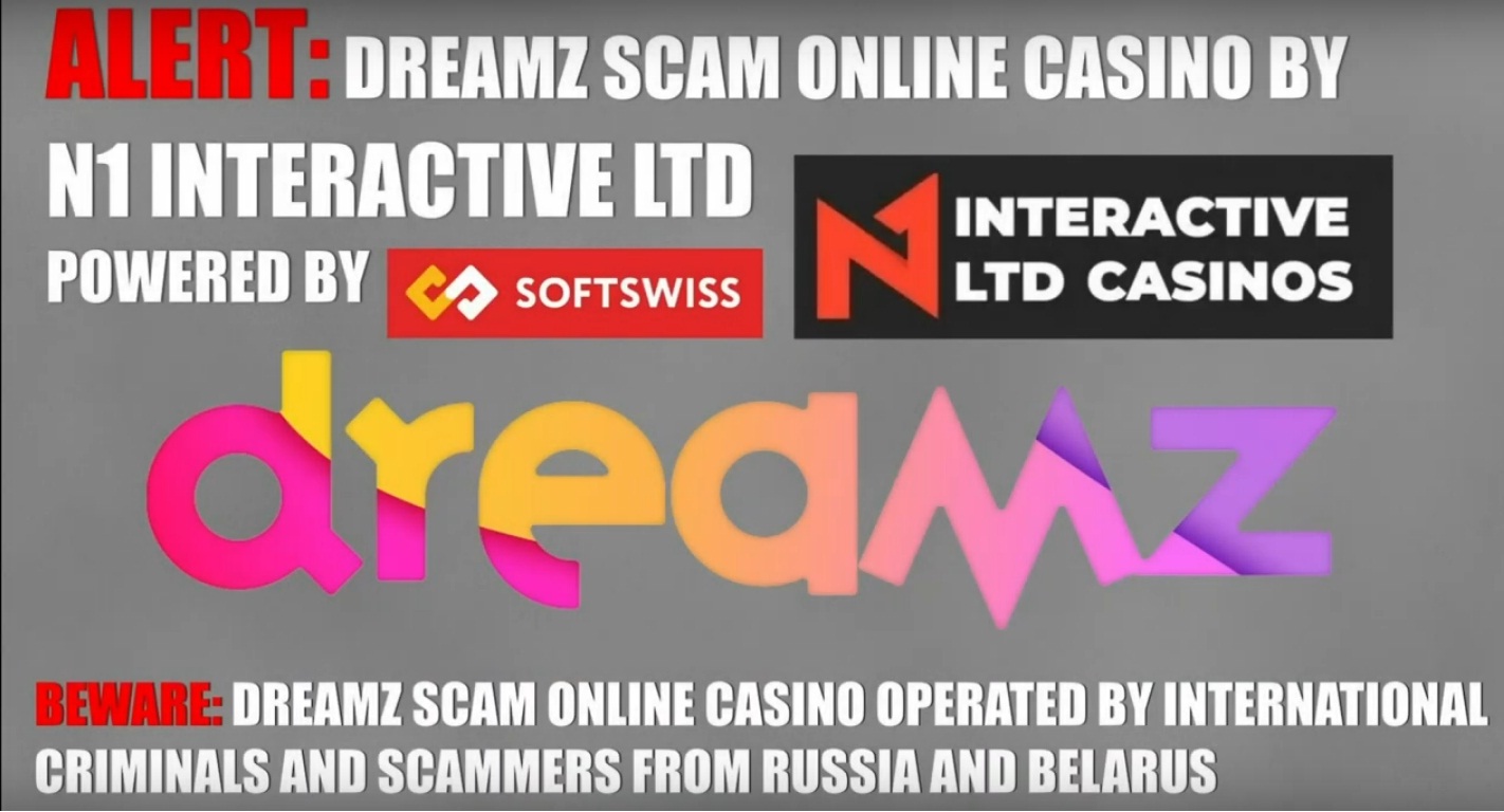 Dreamz Casino scam - online casino - softswiss - softswiss scam