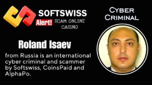 Roland Yakovlevich Isaev - softswiss - Russian criminal and scammer