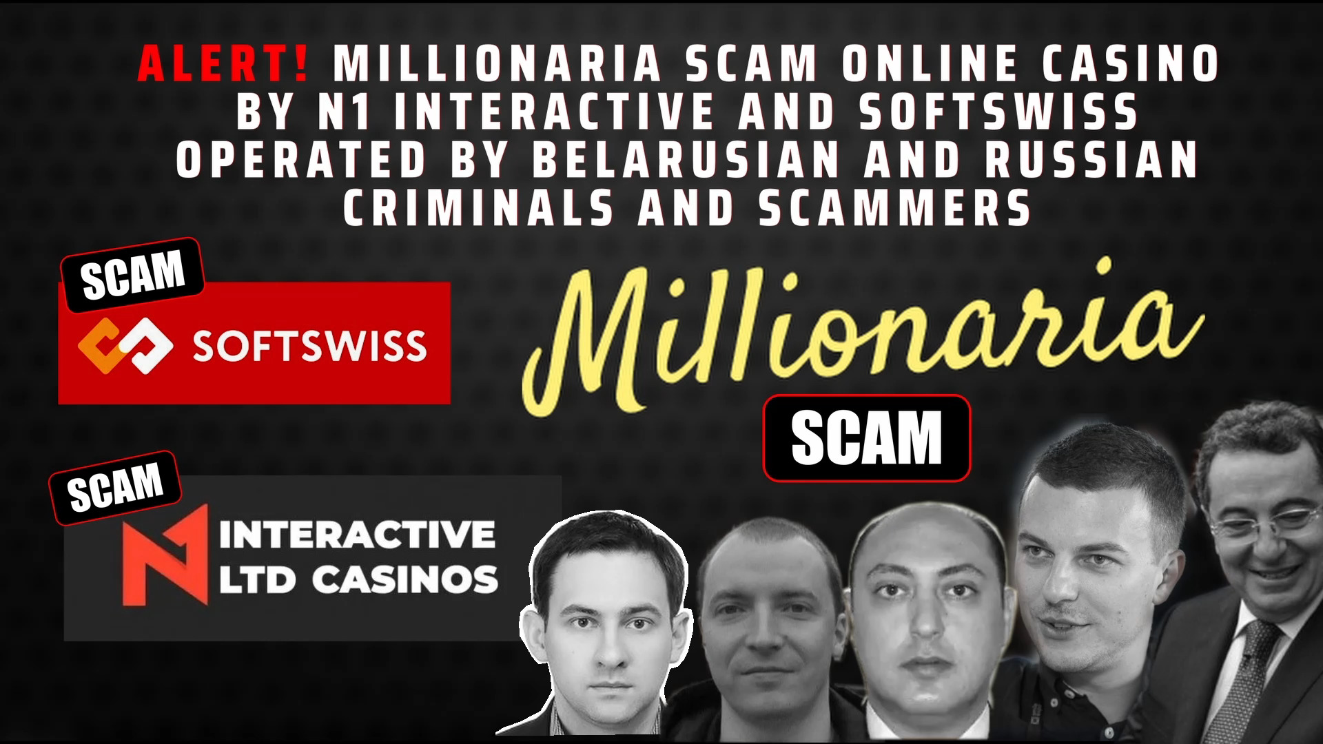 Millionaria Casino scam - online casino - softswiss - softswiss scam